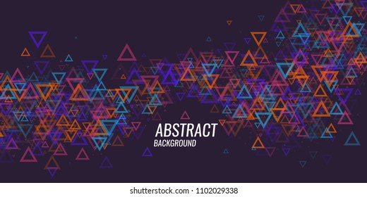 Modern colored poster for sports. Vector illustration