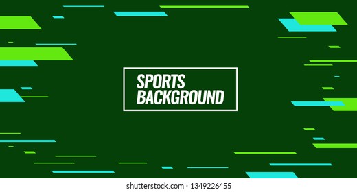 Modern colored poster for sports.  Vector illustration Text sports background for website and apps. element for web, design cover, flyers, brochures and landing page