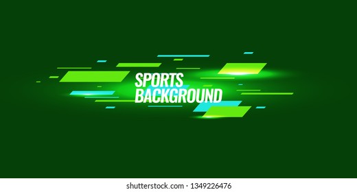 Modern colored poster for sports.  Vector illustration Text sports background for website and apps. element for web, design cover, flyers, brochures and landing page