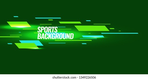 Modern colored poster for sports.  Vector illustration Text sports background for website and apps. element for web, design cover, flyers, brochures and landing page