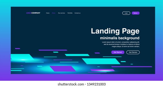 Modern colored poster for sports.  Vector illustration Text sports background for website and apps. element for web, design cover, flyers, brochures and landing page