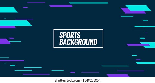 Modern colored poster for sports.  Vector illustration Text sports background for website and apps. element for web, design cover, flyers, brochures and landing page