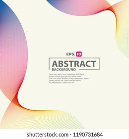 Modern colorful abstract background 
