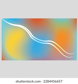 Modern Colorful Abstract Background Design 