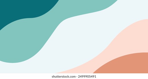 Modern colorful abstract background with dynamic wavy shapes, it can be used for advertising, marketing, presentation, business, wallpaper, vector, illustration