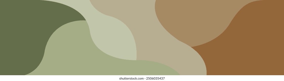 Modern colorful abstract background with dynamic wavy shapes, Minimal flowing wavy background, vector, illustration