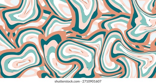 Modern colorful abstract background with dynamic wavy shapes, Minimal flowing wavy background, vector, illustration