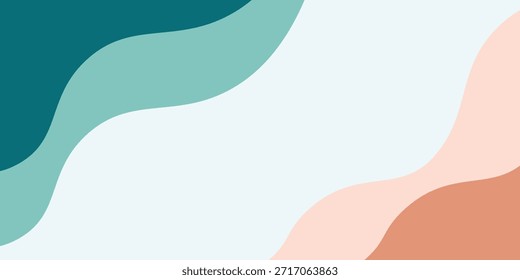 Fondo abstracto colorido moderno con Formas onduladas dinámicas, se puede utilizar para publicidad, marketing, presentación, negocios, Fondo de pantalla, Vector, ilustración