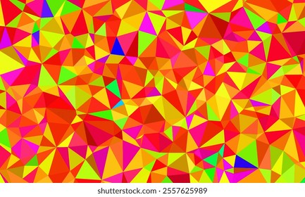 Modern colorful abstract background with polygons. Mosaic and origami style dimensions