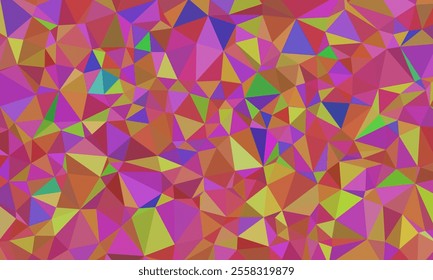 Modern colorful abstract background with polygons. Mosaic and origami style dimensions