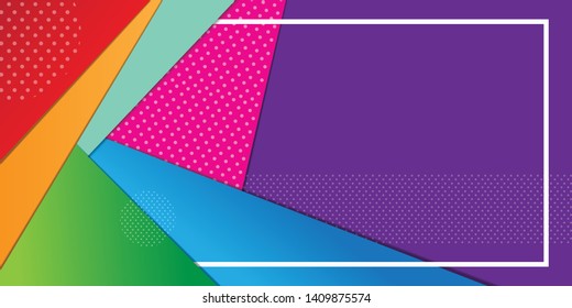 modern and colorful abstract background for print, wall art, mural, banner, poster, etc.