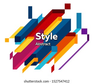 Modern colorful abstract badge. Dynamical colored forms and lines. Gradient abstract banners with flowing liquid shapes. Template for logo, flyer, presentation