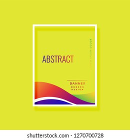 Modern Colorful Abstract Banner Design