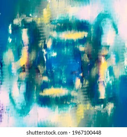 Modern colorful abstract brush stroke art, vector background