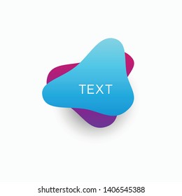 Modern Colorful Abstract Bubble Shape Trendy Banner for promotion and presentation all business company with high end look

