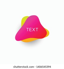 Modern Colorful Abstract Bubble Shape Trendy Banner for promotion and presentation all business company with high end look
