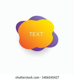 Modern Colorful Abstract Bubble Shape Trendy Banner for promotion and presentation all business company with high end look
