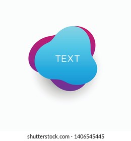 Modern Colorful Abstract Bubble Shape Trendy Banner for promotion and presentation all business company with high end look
