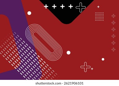 Modern colorful abstract covers. minimal covers design. geometric background. vector illustration. Vector Illustration