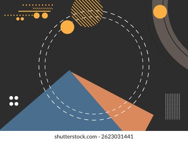 Modern colorful abstract covers. minimal covers design. geometric background. vector illustration. Vector Illustration