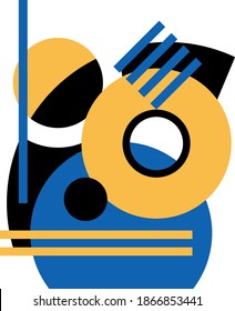 Modern colorful abstract  geometric background. EPS10 Illustration.