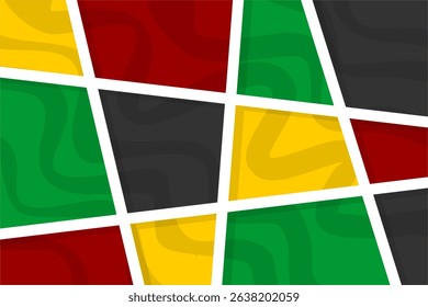 Modern colorful abstract geometric background with simple shapes and subtle wavy patterns. Perfect for web banners, posters, branding, wallpapers, and creative digital design.