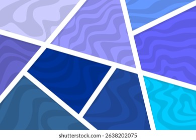 Modern colorful abstract geometric background with simple shapes and subtle wavy patterns. Perfect for web banners, posters, branding, wallpapers, and creative digital design.