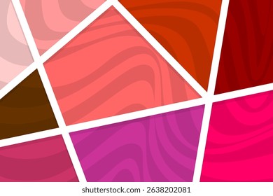 Modern colorful abstract geometric background with simple shapes and subtle wavy patterns. Perfect for web banners, posters, branding, wallpapers, and creative digital design.