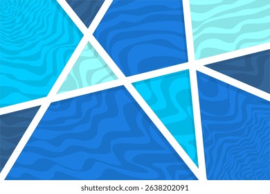 Modern colorful abstract geometric background with simple shapes and subtle wavy patterns. Perfect for web banners, posters, branding, wallpapers, and creative digital design.