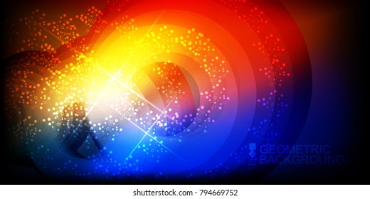 Modern colorful abstract geometry  background
