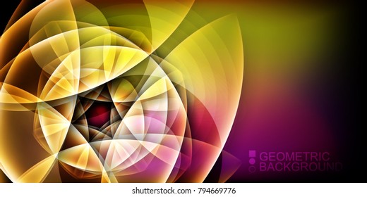 Modern colorful abstract geometry  background