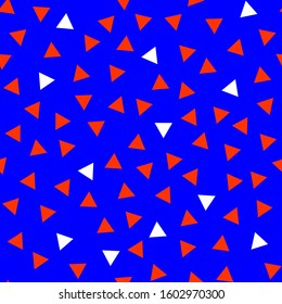 Modern colorful abstract pattern build up from blue, red colors