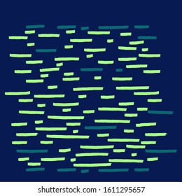 Modern colorful abstract pattern build up from blue, and green colors