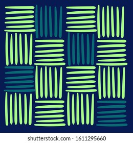 Modern colorful abstract pattern build up from blue, and green colors