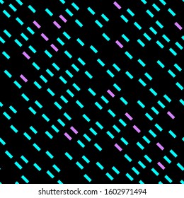 Modern colorful abstract pattern buildwith black background