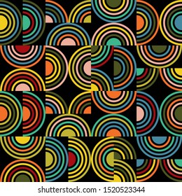 Modern colorful abstract pattern. Trendy modern art vector design for cloth or fabric, wrapping, background,wallpaper.
