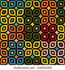 Modern colorful abstract pattern. Trendy modern art vector design for cloth or fabric, wrapping, background,wallpaper.