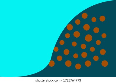 Modern colorful abstract pattern vector design with blue colors