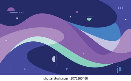 Modern colorful abstract vector design for background template