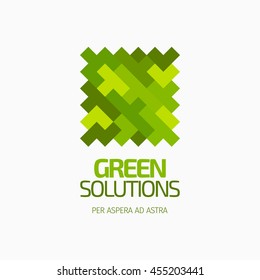 Modern colorful abstract vector logo or element design. Best for identity and logotypes.