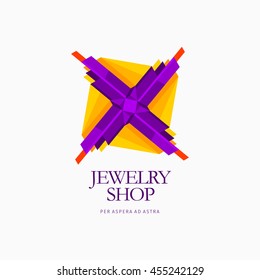 Modern colorful abstract vector logo or element design. Best for identity and logotypes.
