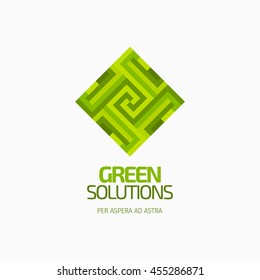 Modern colorful abstract vector logo or element design. Best for identity and logotypes.