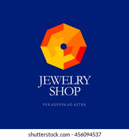 Modern colorful abstract vector logo or element design. Best for identity and logotypes.