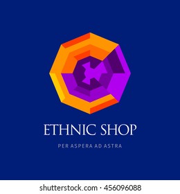 Modern colorful abstract vector logo or element design. Best for identity and logotypes.