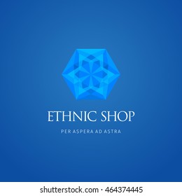 Modern colorful abstract vector logo. Best for identity and logotypes.