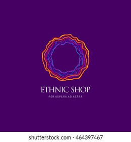 Modern colorful abstract vector logo or element design. Best for identity and logotypes.