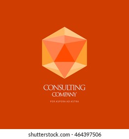 Modern colorful abstract vector logo or element design. Best for identity and logotypes.