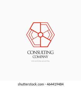 Modern colorful abstract vector logo or element design. Best for identity and logotypes.
