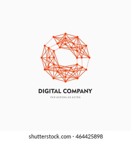 Modern colorful abstract vector logo or element design. Best for identity and logotypes.
