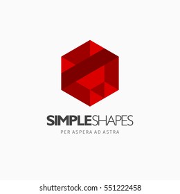 Modern colorful abstract vector logo or element design. Best for identity and logotypes. Simple shape.
